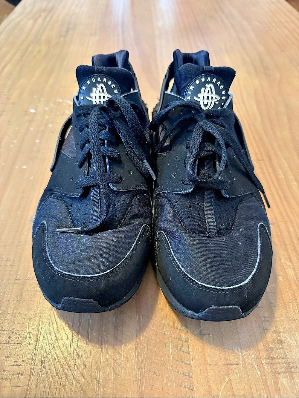 Nike Air Huarache Black Sneakers US 11.5